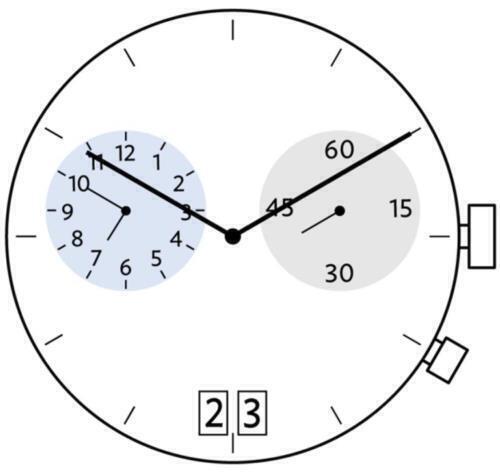 Ronda 4120B 4120.B Quartz Watch Movement & Movement