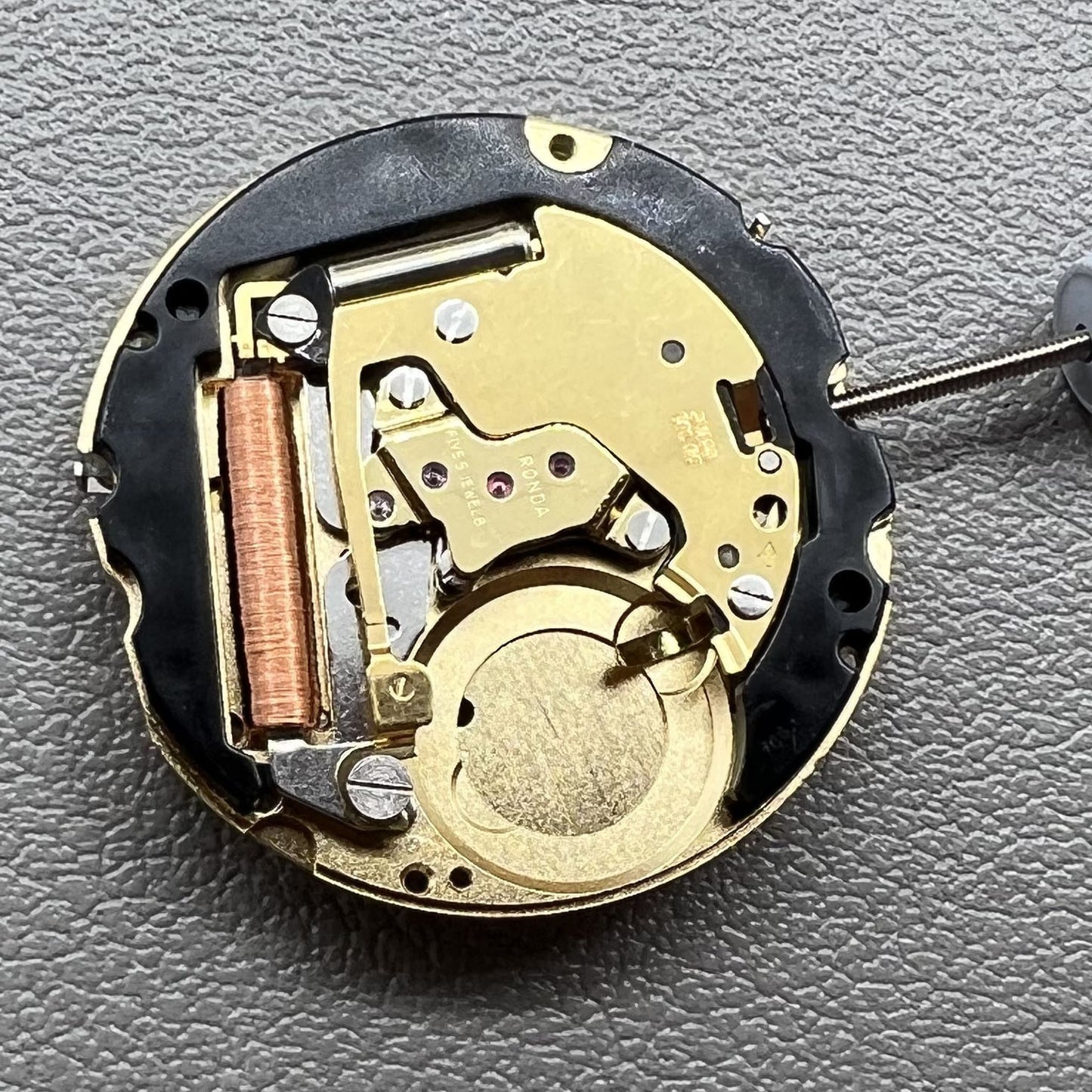Ronda 706.1 Swiss quartz watch movement with precise timekeeping for watch accessories by Ronda.