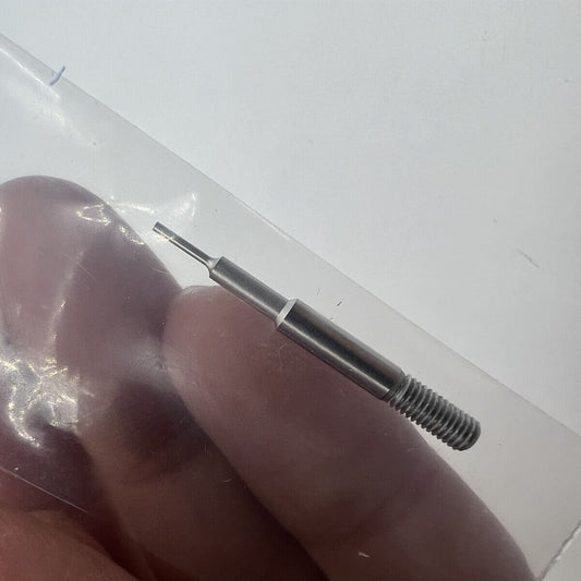 Bergeon 6767-BF stainless steel pointed end tip for precise spring bar tool replacement in watch repair.