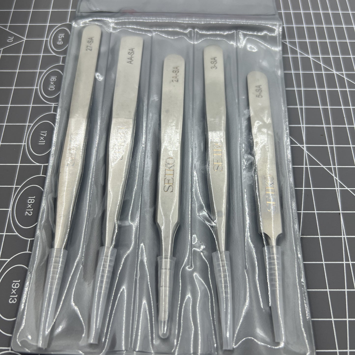 Nicht magnetische Pinzette, Edelstahlpinzette 7024, Ersatz, hergestellt in Japan