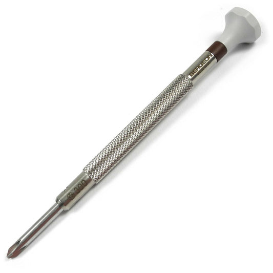 Bergeon 30081-C-300 ergonomic Phillips screwdriver �3.00mm for precise watch accessory repairs.