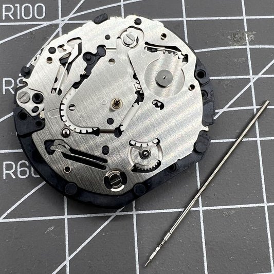 Japan Made Hattori Epson TMI VX9N VX9NE quartz watch movement for precise timekeeping and durability.