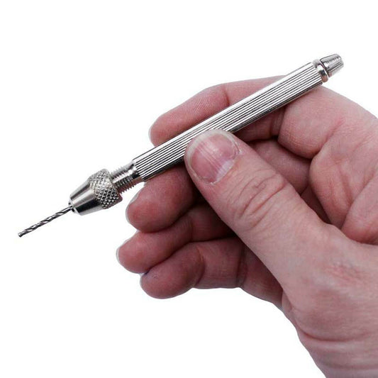 Bergeon 1842-16A pin vise with dual chucks for precise watch accessory handling