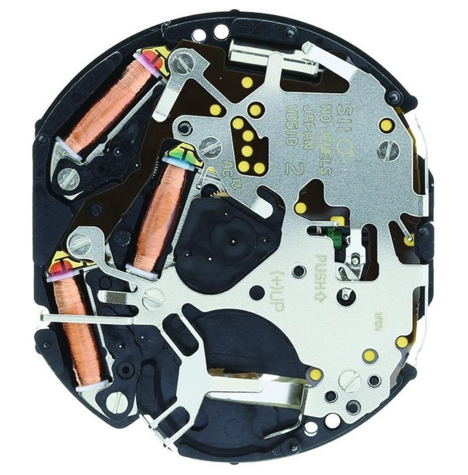 Hattori Epson TMI VD51 VD51C Watch Quartz Movement Japan Made
