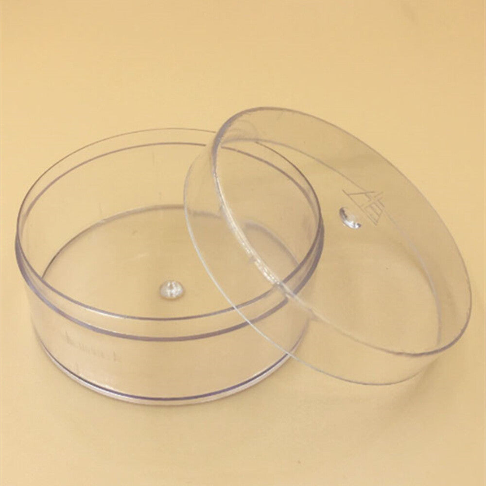 Plastic watch oil benzine cup 60-77mm with anti-leak cover for precise watchmakers? use