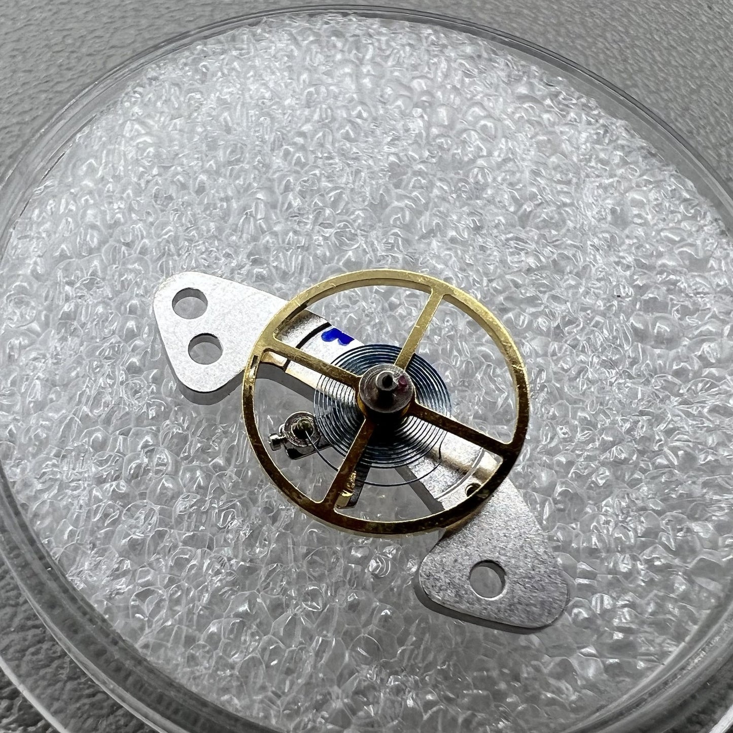 Blaues Netzspring -Komplettsrad für Dandong 4130 Mechanische Bewegung