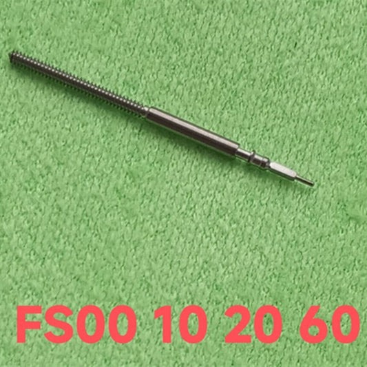 Precision watch winding stem for Miyota FS00 FS10 FS20 FS60 movements, durable spare part.