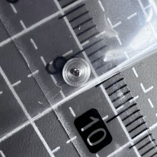 Original ETA C07.111 movement ratchet wheel screws, 2 pieces for precise watch repair and maintenance.