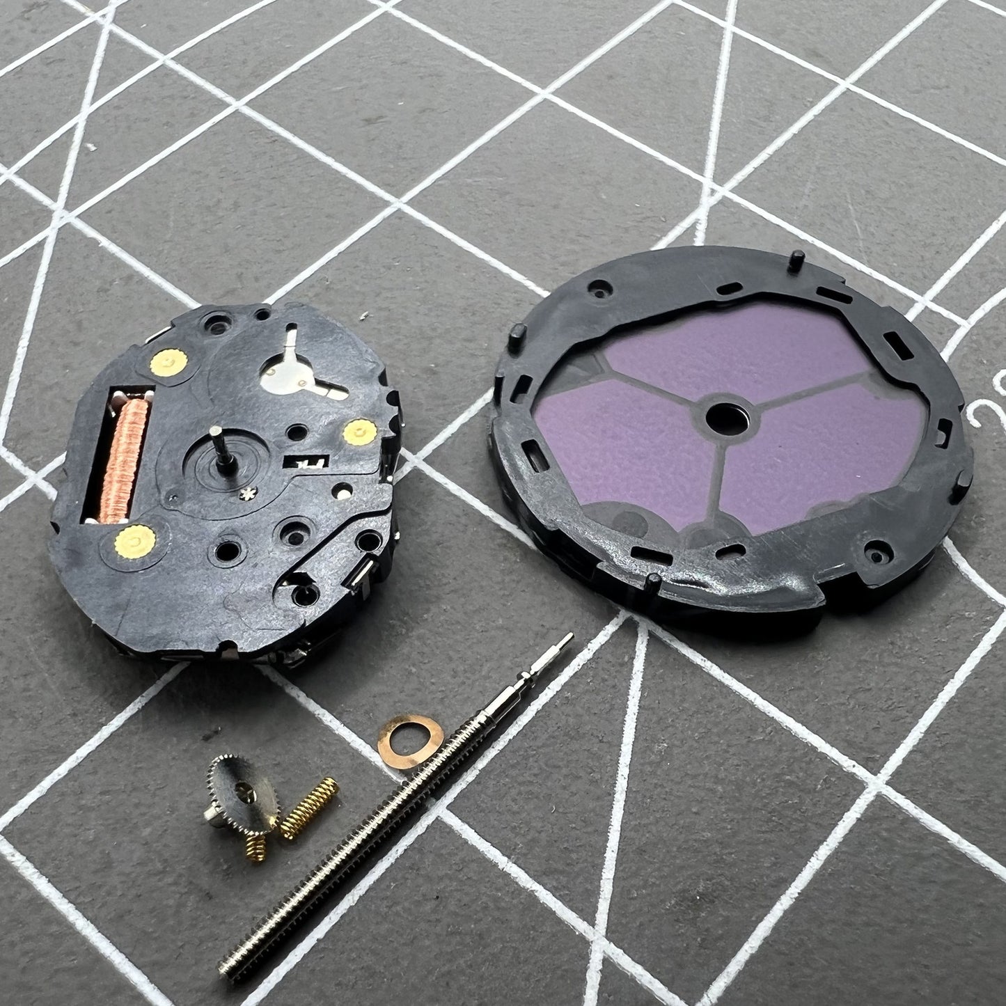 Hattori Epson Solar Quarz Uhr VS15 VS15A Modell mit Solarenergie Antrieb