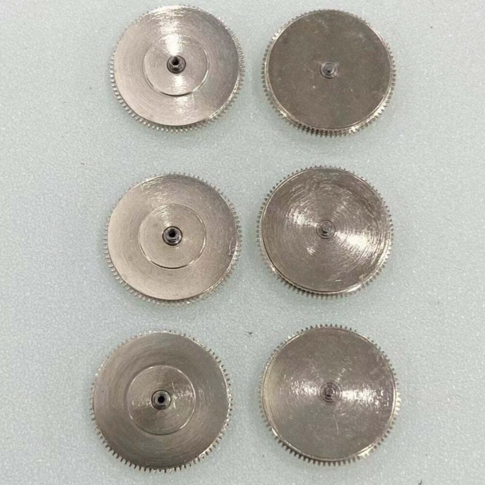 2 PIECES Silver Complete Barrel with Mainspring Fit for ST25 ST2555 ST250