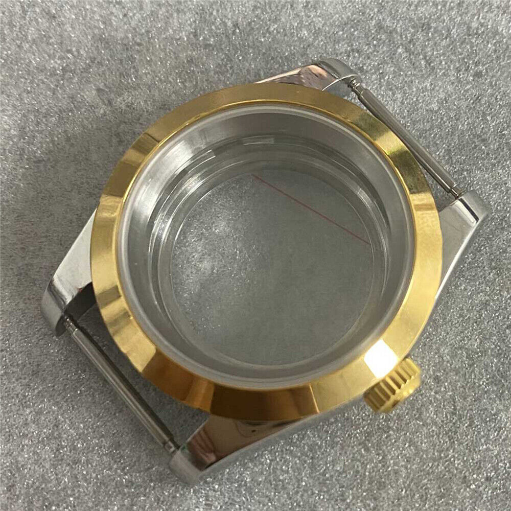 Boîtier de montre transparent en verre saphir pour NH35/NH36/4R, 39 mm