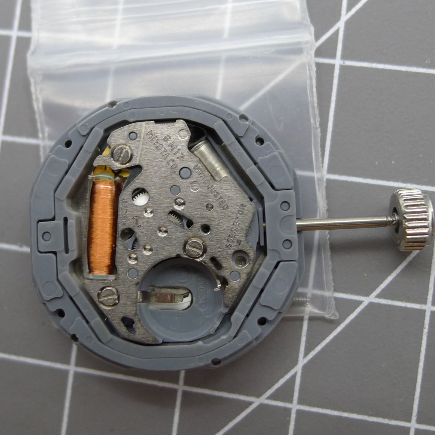 Japan Made Miyota 6M17 Quartz Movement 3 Hands Movement