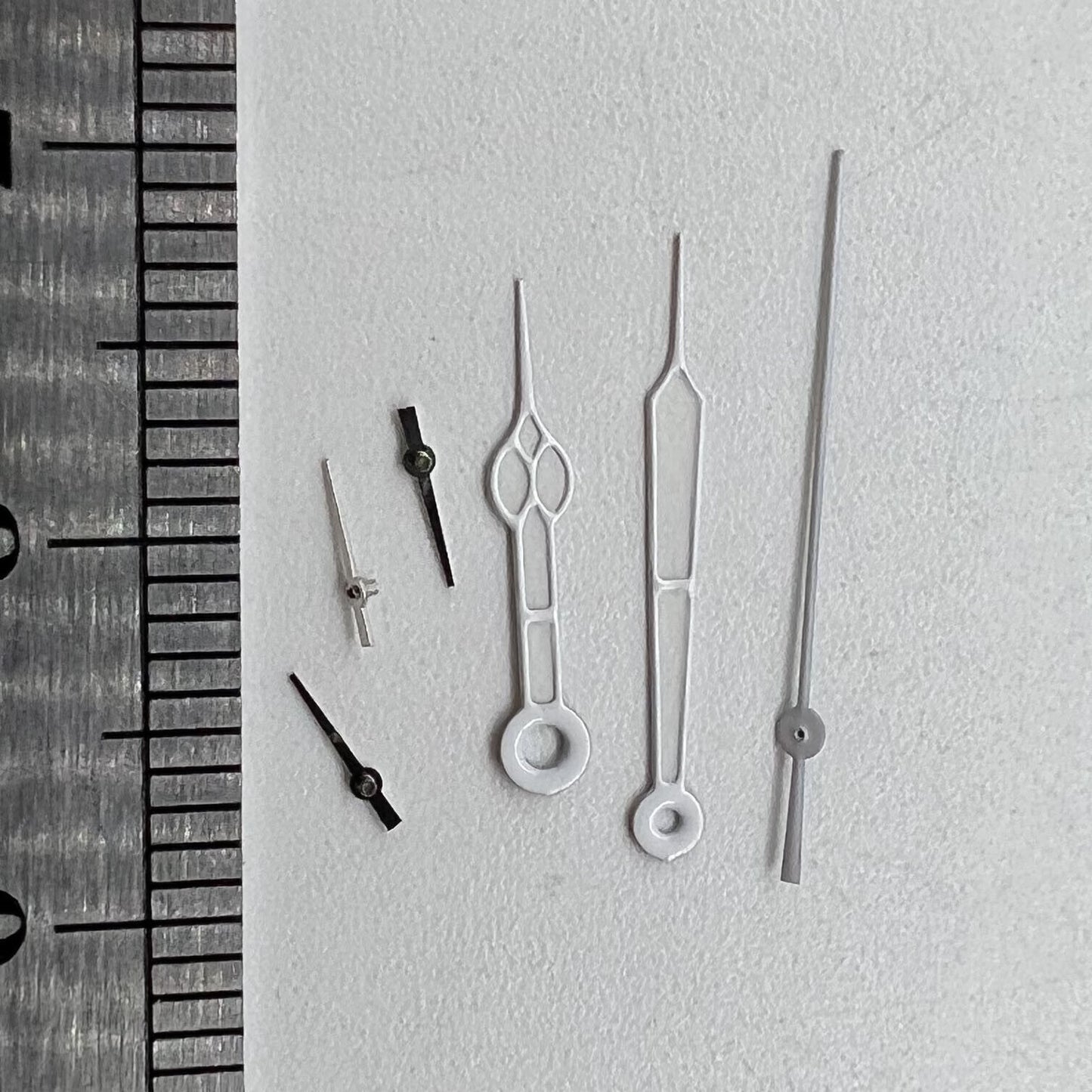 16mm Uhr Hände Weiß Trim Grün Leuchtende für Miyota OS10 OS20 OS60 OS80