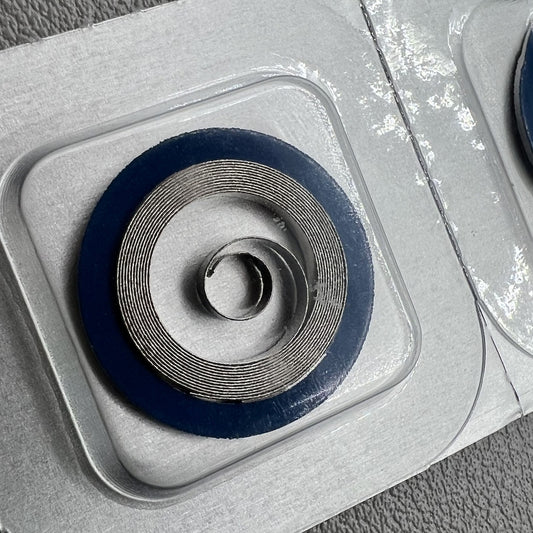 Swiss Mainspring for ETA 6497-2 mechanical watch movement, durable precision part.