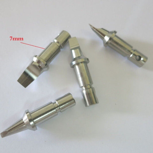 Set of 4 steel spare blades for 07115 Snap Back watch case opener, durable and precise.