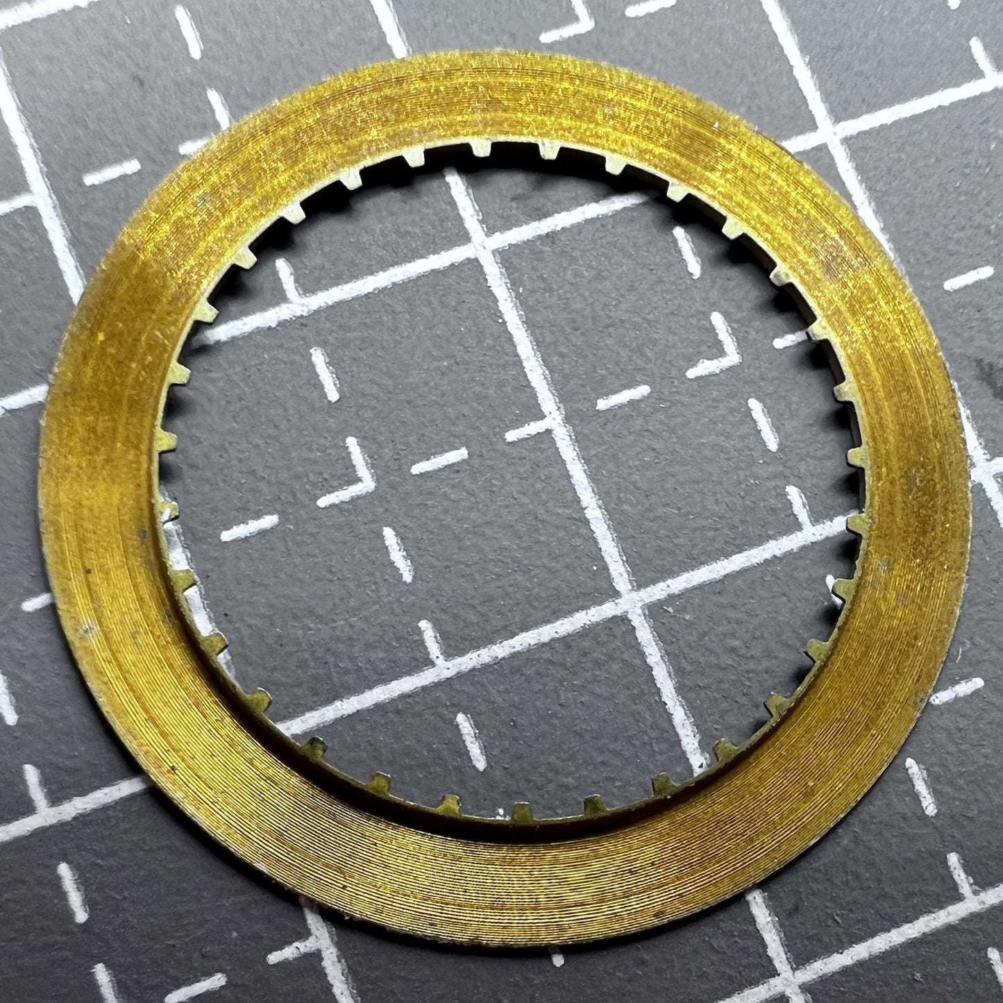 Black Font White Date Disk Wheel for Movement ETA2836 Date At 3