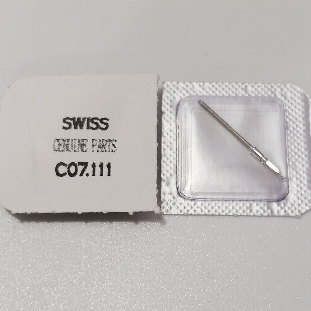 Lot de 5 tiges de remontoir de rechange pour montres, compatibles avec le mouvement ETA C07.111