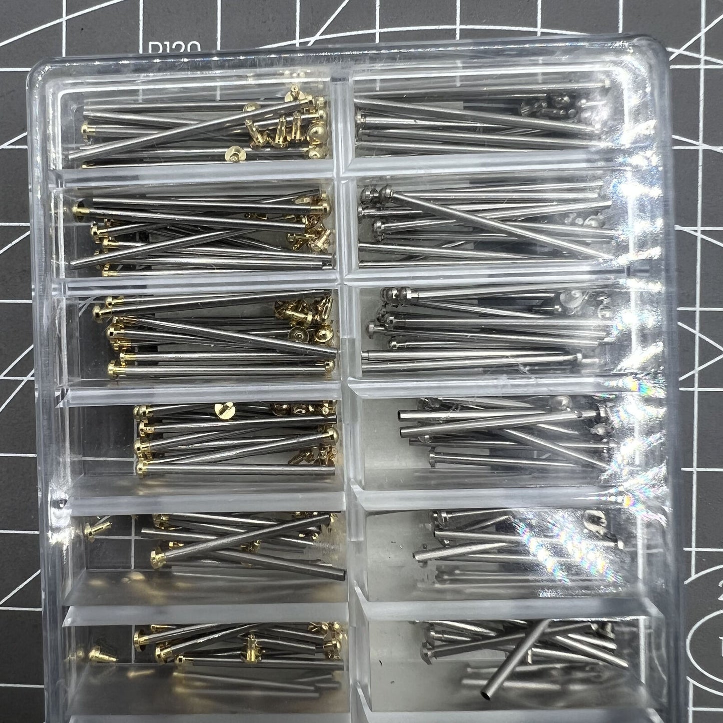 Assortiment de vis pour bracelet de montre, tube, goupille de friction, fermoir, bracelet, rivet, extrémité