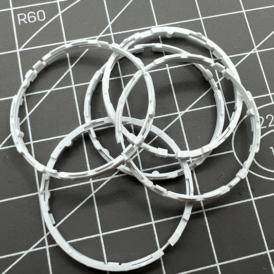 Watch case movement cushion mount spacer ring for Miyota 9015, compatible with various watch brands.