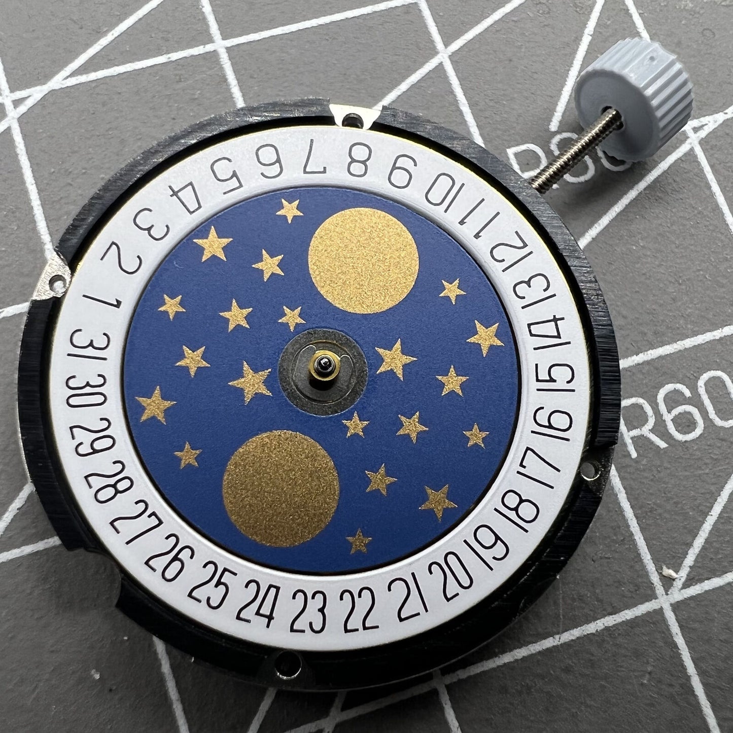 Ronda 708 Quartz Watch Movement Date At 6 Movement