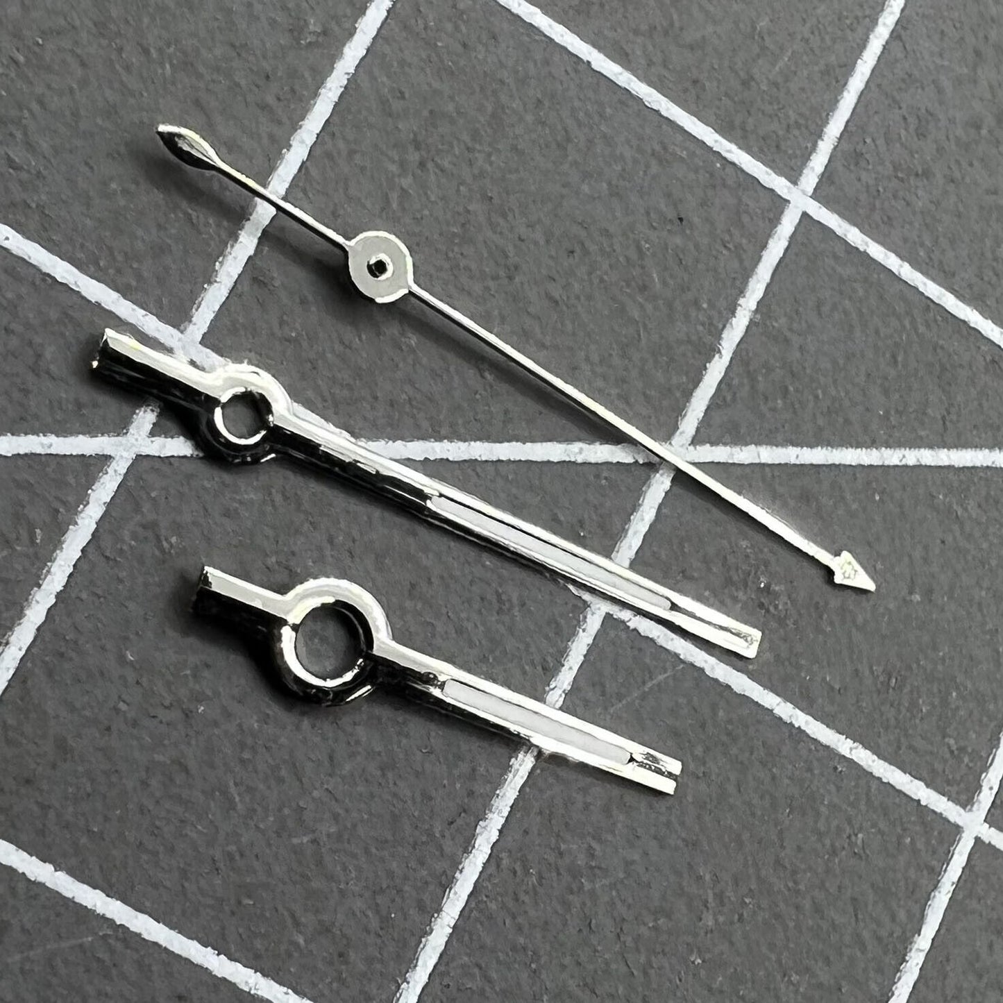 13 mm schwarze und silberne Uhrzeiger für das automatische mechanische Uhrwerk Seagull ST6