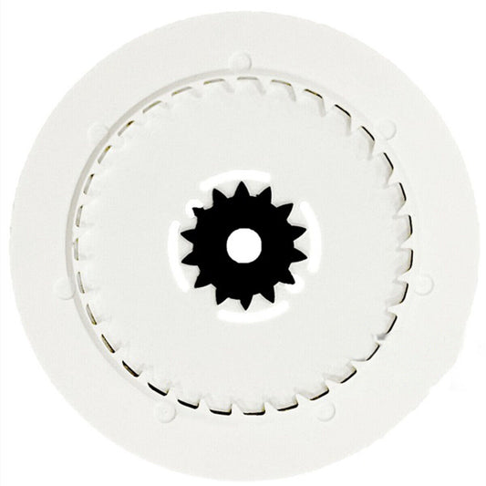 White date disk wheel with English font for NH36 movement, date at 3 o'clock, crown position 3/3.8, watch accessory.