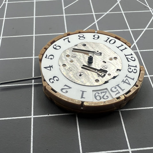 Miyota GP30 quartz watch movement by Japan Made, precise timekeeping for watch accessories.