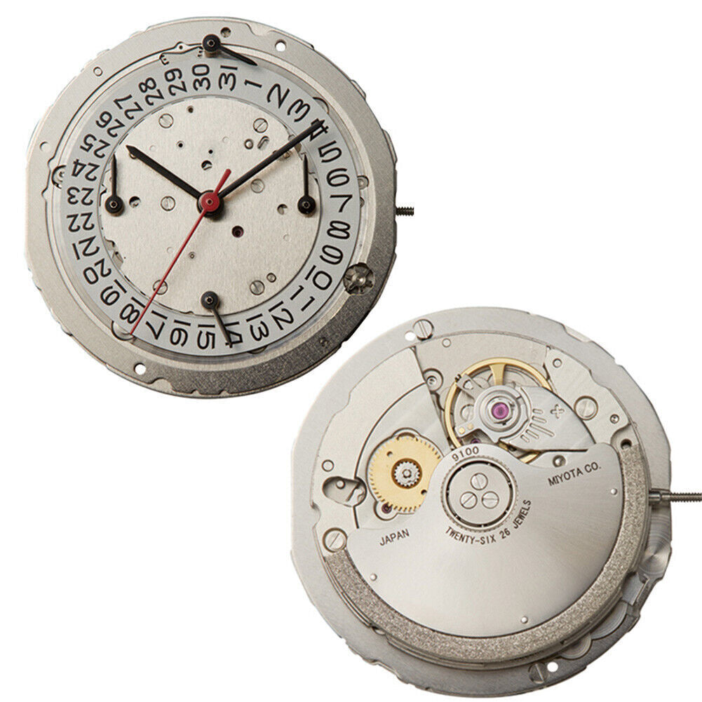 Miyota / Citizen 9100 Japanisches automatisches mechanisches Uhrwerk