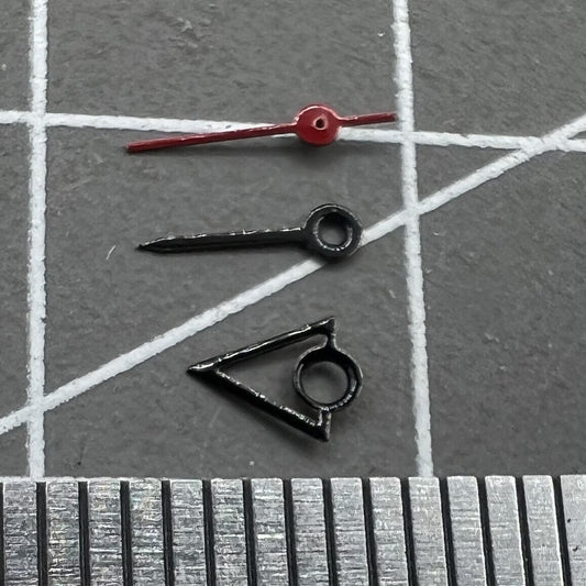 Watch hands set for Miyota 2035 movement, sizes 7mm/6mm/5mm by NO.1287, precise fit for repairs.