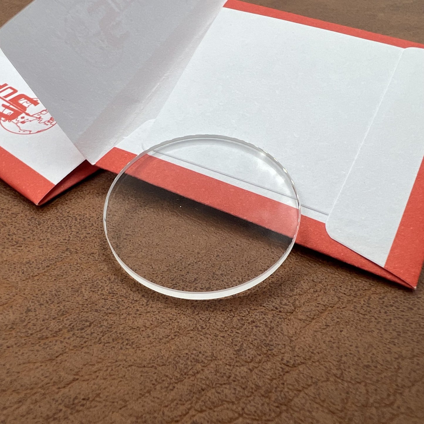 2.0mm Thick 32pcs Flat 24.9-37.6mm Round Watch Glass Mineral Crystal Replacement