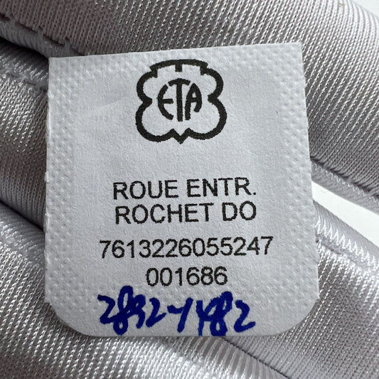 Ref.1482 Ratchet wheel for ETA 2892 watch movement, precision gear for driving wheel mechanism.