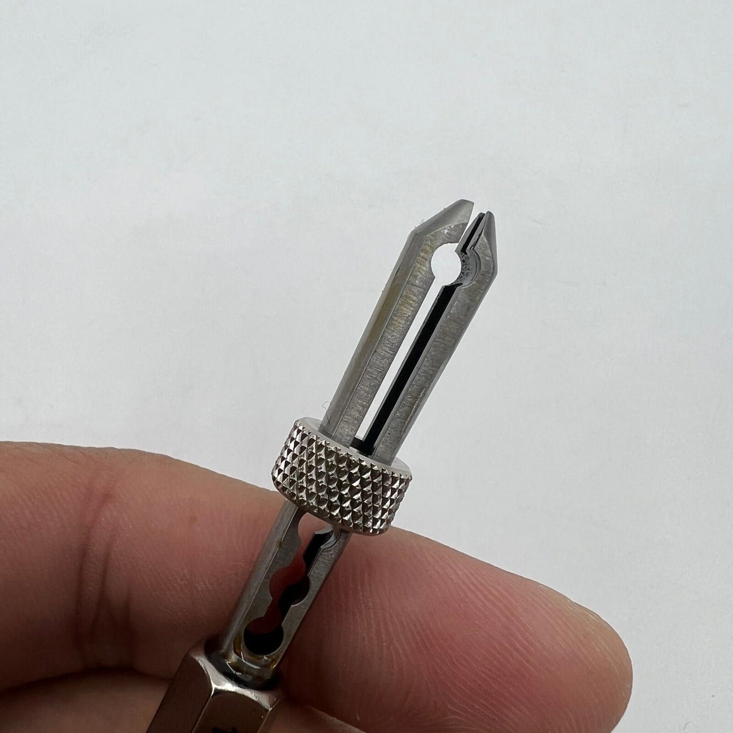 Bergeon 30610 DI 1.50mm barrel arbor holder for precise watch repair tasks by Bergeon.