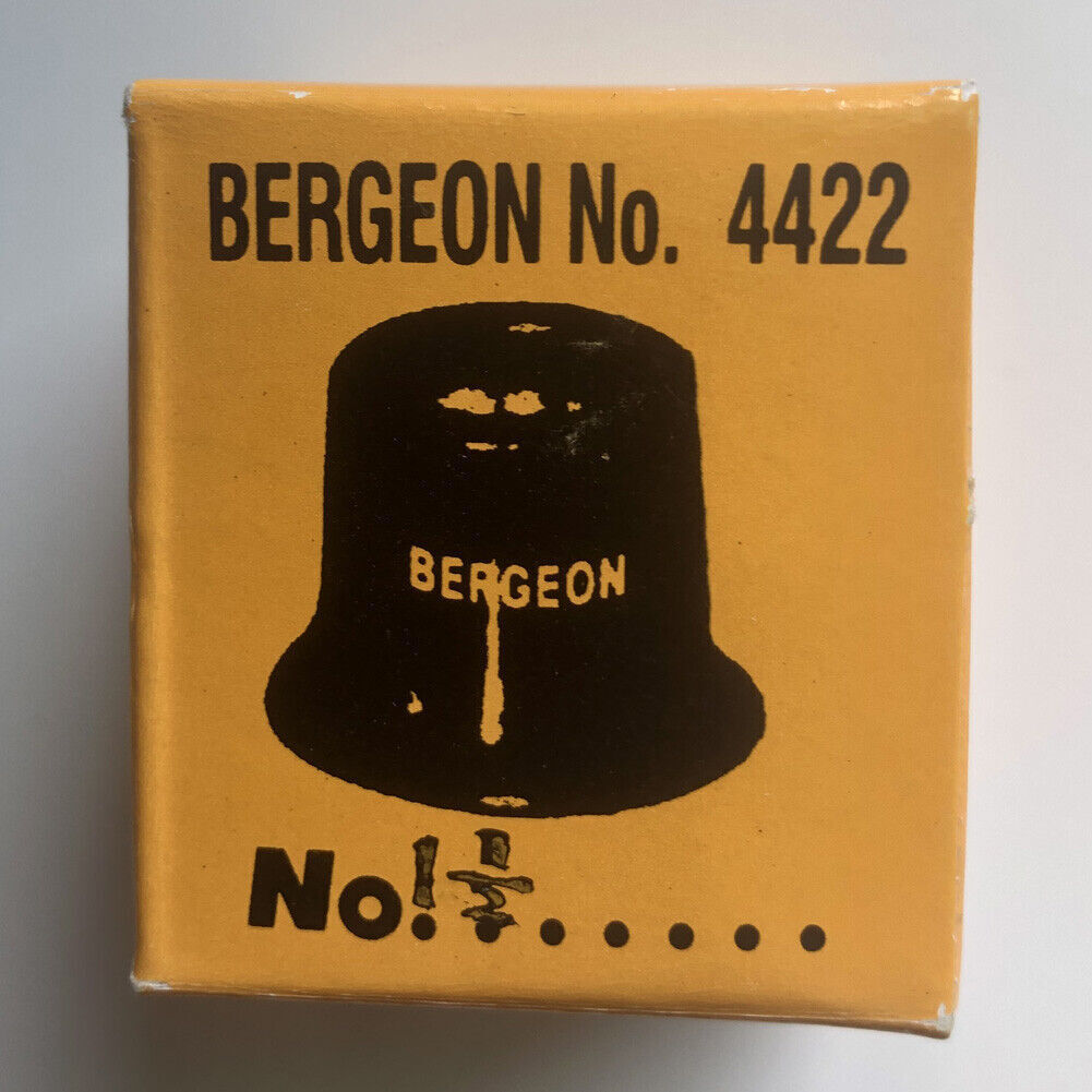 Bergeon 4422-1.5 No. 1.5 = 6.7x Watchmakers Magnification Loup Eyeglass, Black