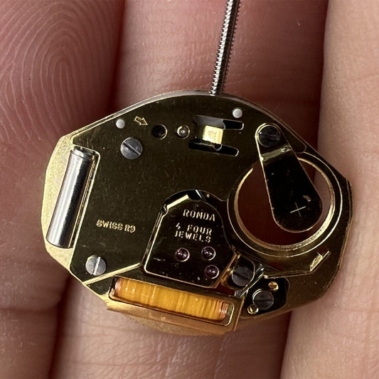 Ronda 762 Swiss Quartz watch movement for precise timekeeping in watch accessories.