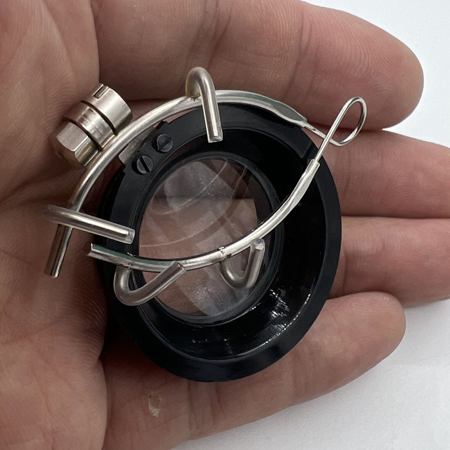 Bergeon 1492 Swiss Made right eye Ary spectacle loupe for precise watch repair and intricate craftsmanship