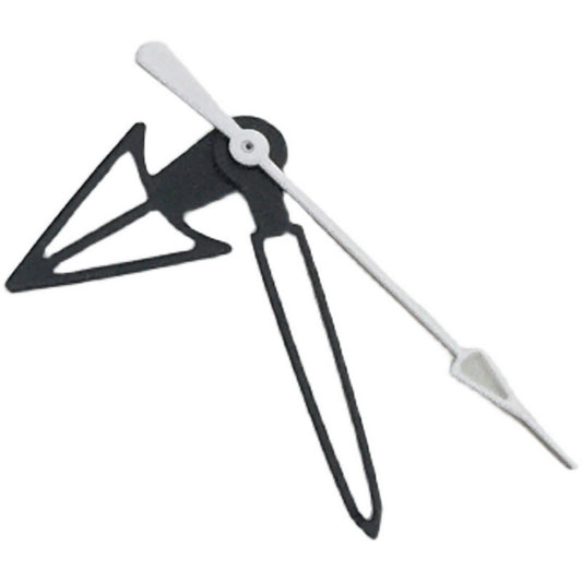 Green luminous watch hands set for NH35A/NH36A movement, size 9.5x14x15mm, model NO18.