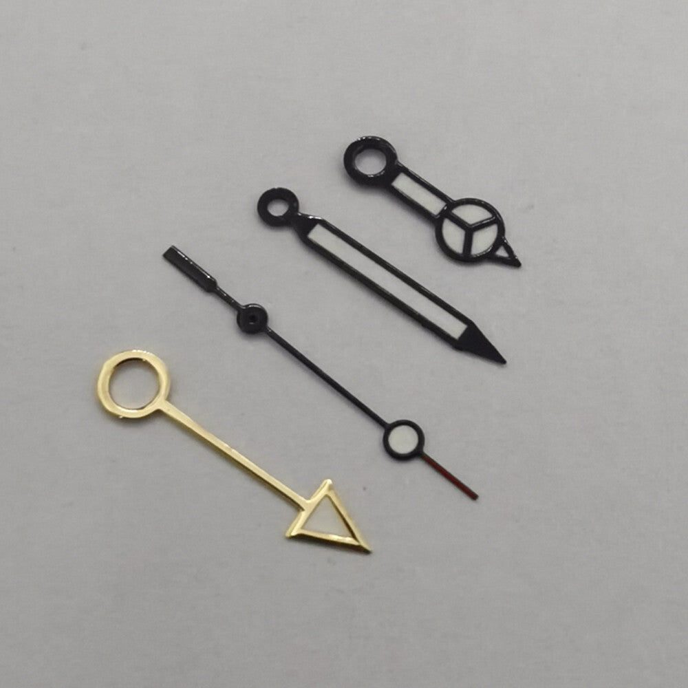 13 mm grün leuchtende GMT-Uhrzeiger für NH34-Uhrwerk