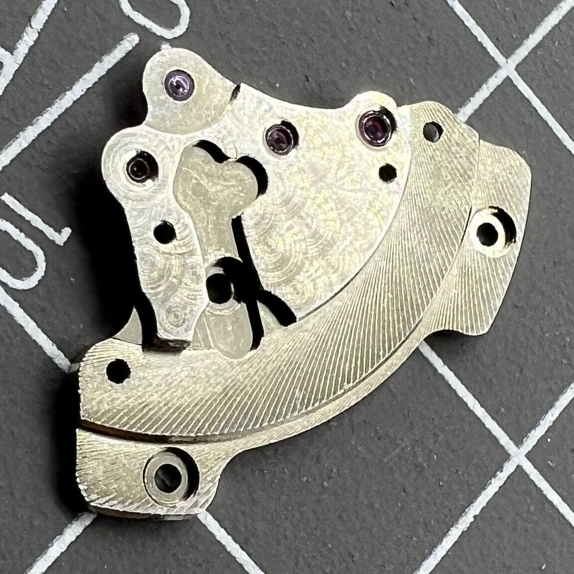 1 pièce de rechange pour pont de roue de train générique 3135-110 pour montre RLX 3135