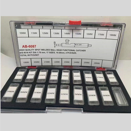 AB-6087 Spot welded ball head functional catcher for precise watch repair tasks, durable and reliable tool.