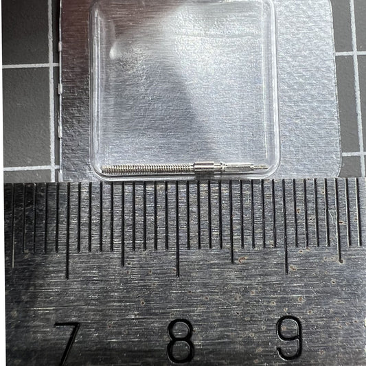 Generic watch winding stem compatible with ST2130 Seagull automatic movement, precise fit for repairs.