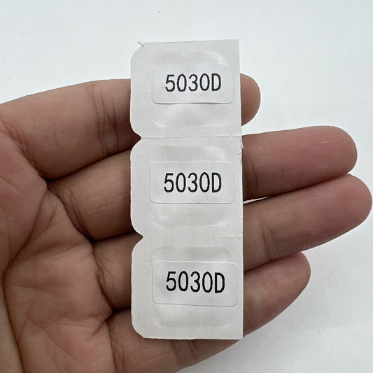 Watch winding stem compatible with Ronda 5030D 5040D movements, precise fit for repair.