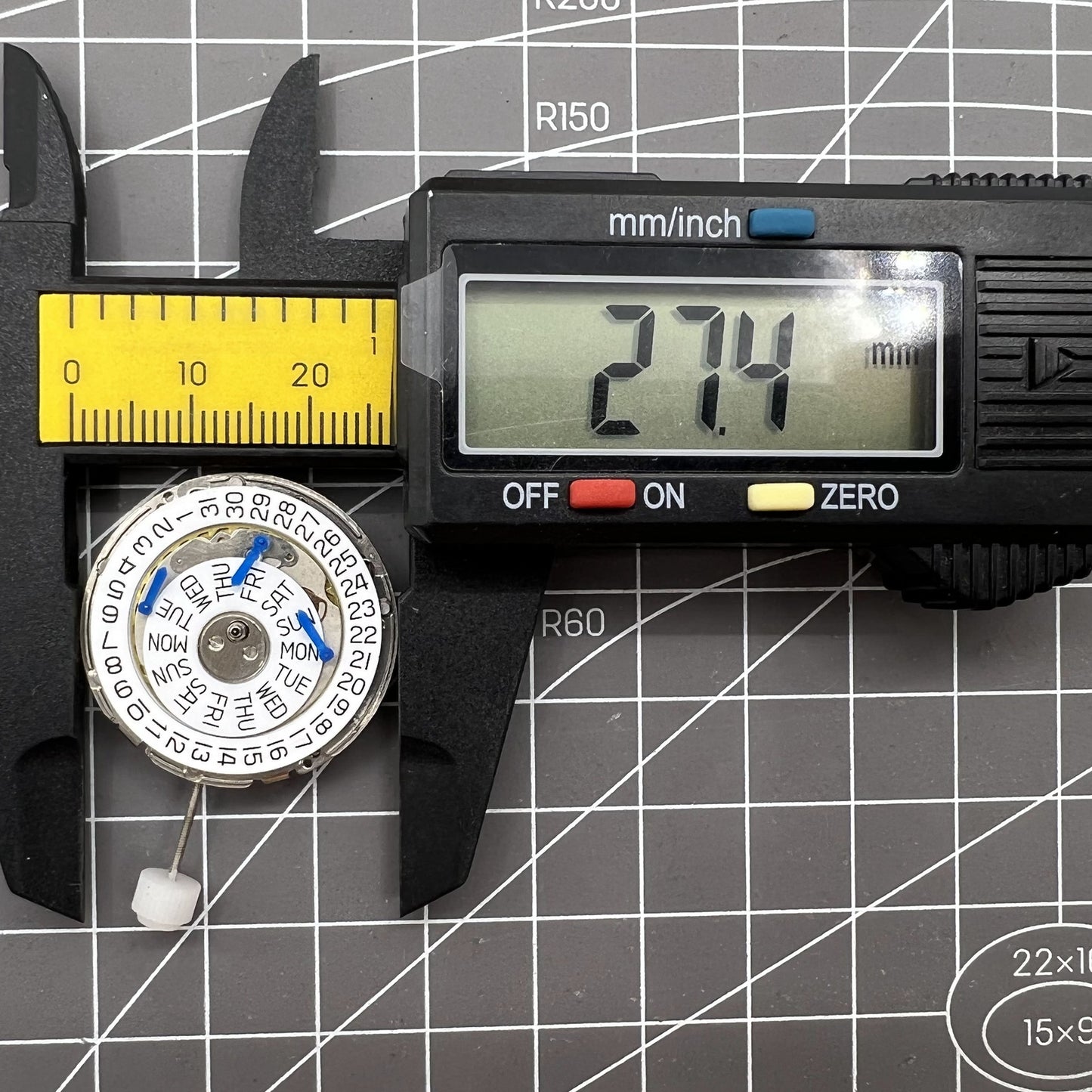 HZ2350 Automatisches mechanisches Uhrwerk mit Doppelkalender
