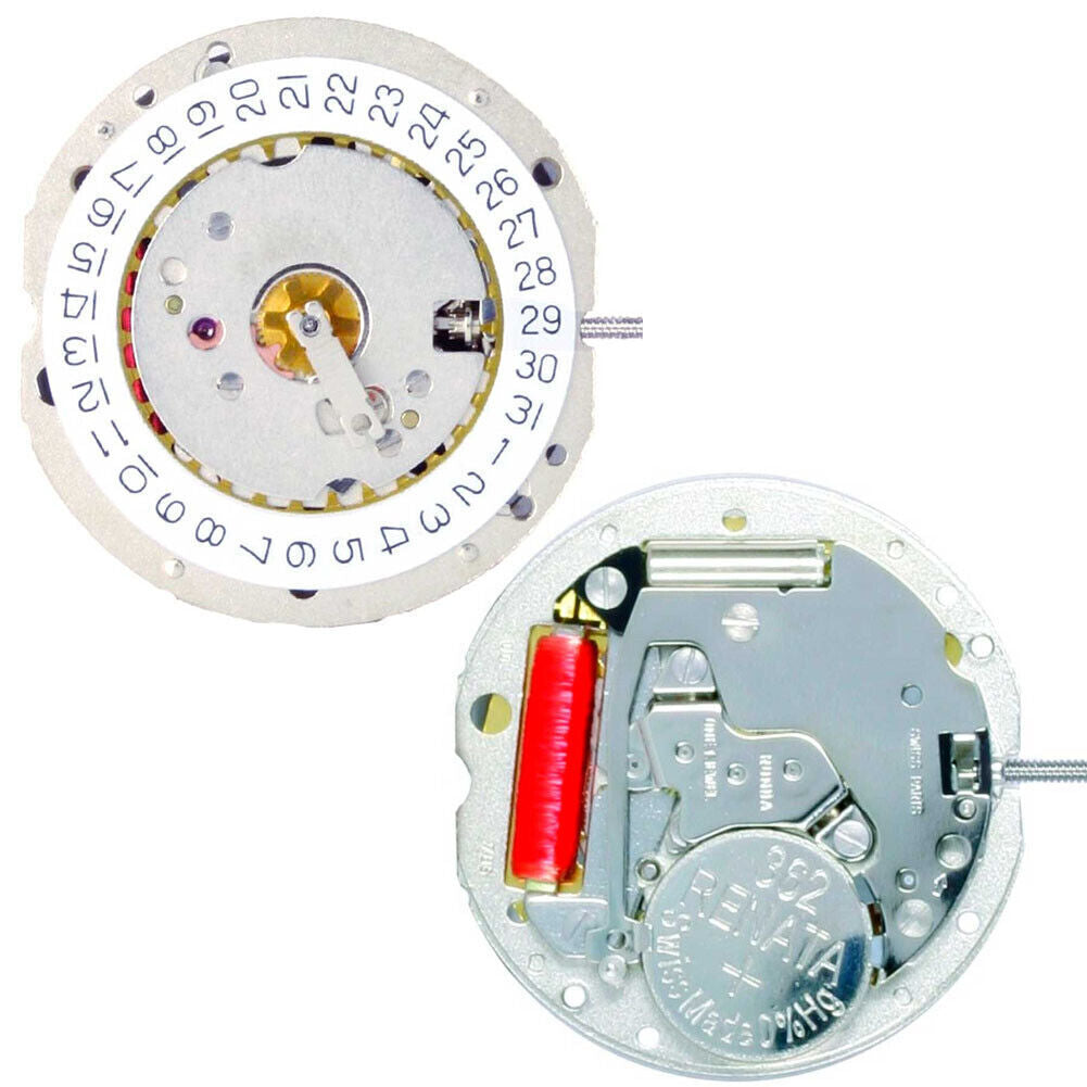 Ronda 784 Quartz Watch Movement Date At 3/6