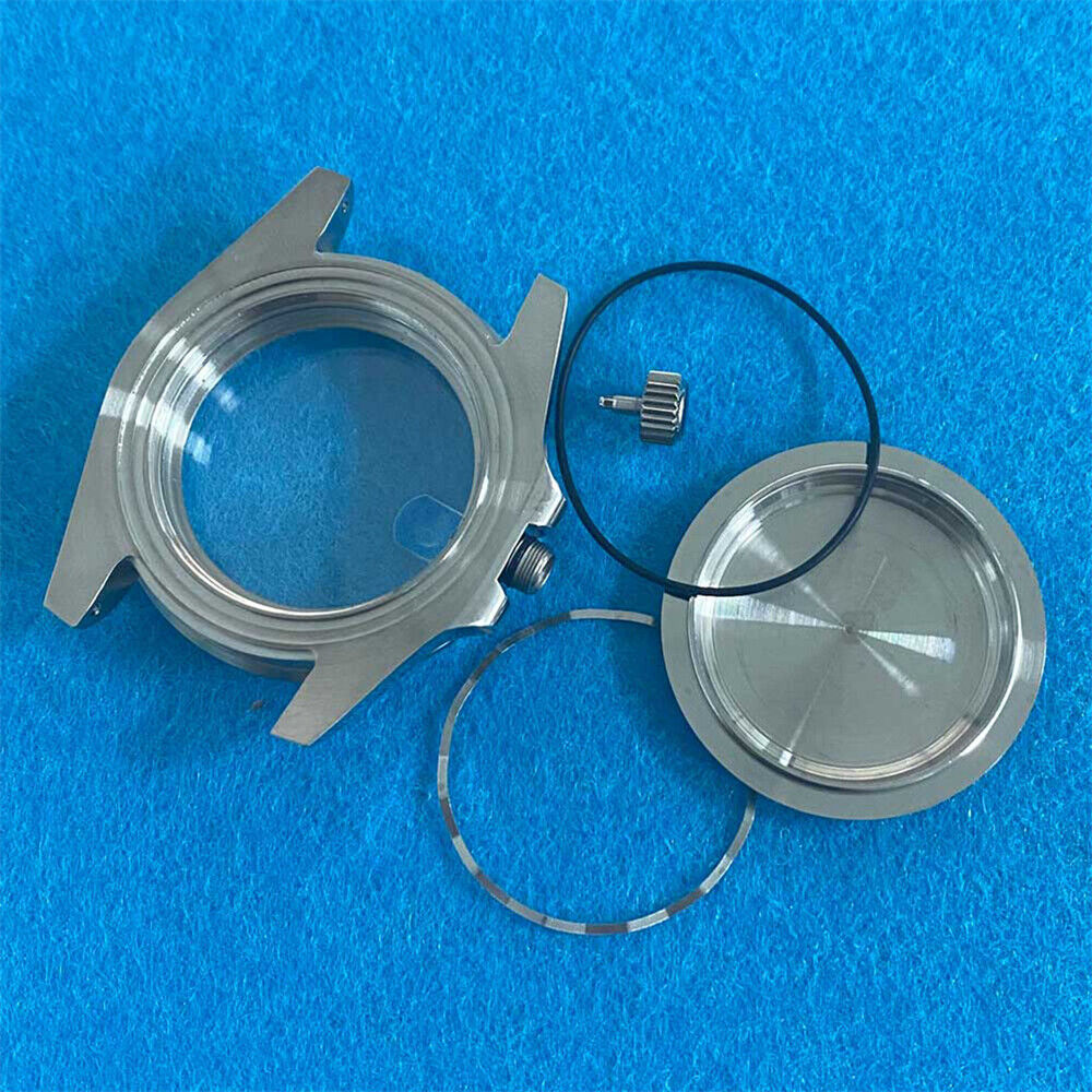 Boîtier de montre en acier inoxydable 316L avec verre saphir grossissant de 40 mm pour mouvement NH35