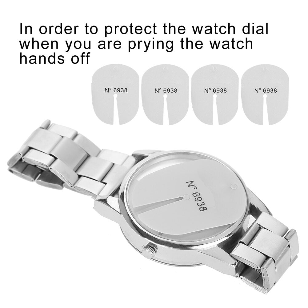 5 PIECES Watch Dial Protector Cover Pad for Watch Hands Remover Changing Tool