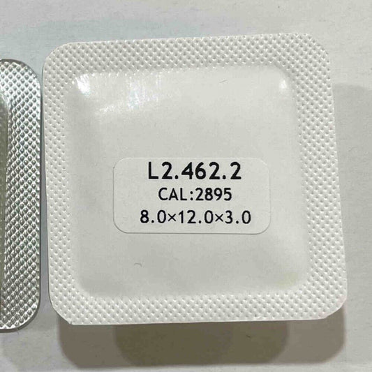 Golden watch hands designed for ETA2892 and ETA2895 movements, L2.642 part.