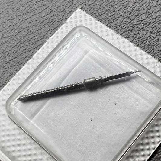 Set of 2 watch stems for ETA C01.211 mechanical movement, precision fit for repairs and replacements.