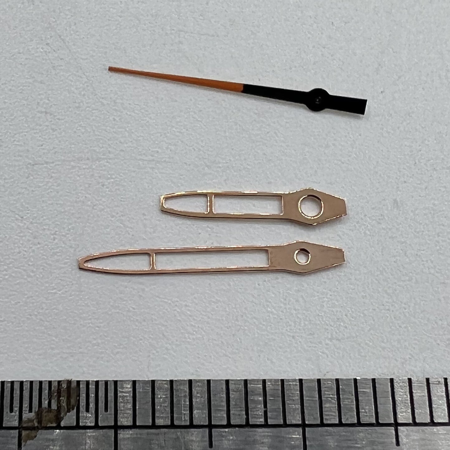 Rose gold hollow watch hands 13mm trim for Miyota 2315 2035 2036 2115 2305 movements, elegant accessory