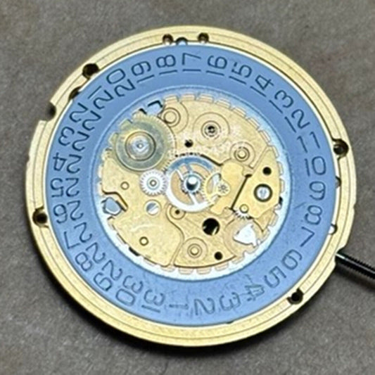 1. ETA 255.411 quartz watch movement with 2/3 hands for precise timekeeping by ETA.