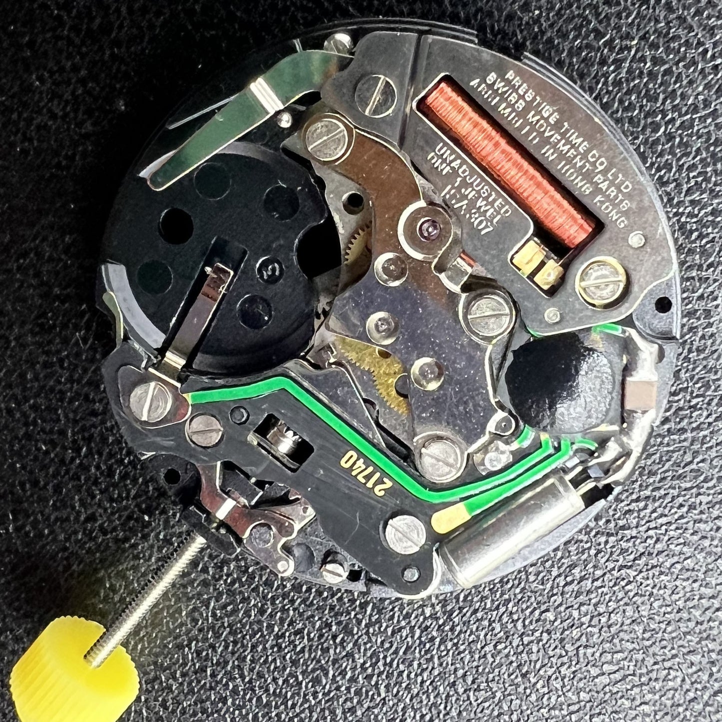 ISA 307 Quartz Watch Movement 3 Hands No Calendar